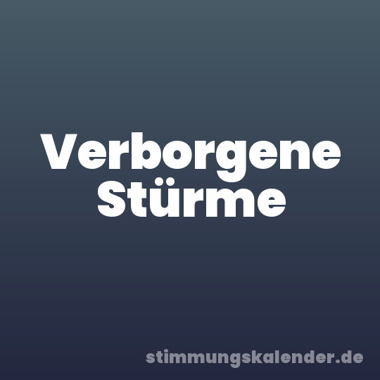Verborgene Stürme