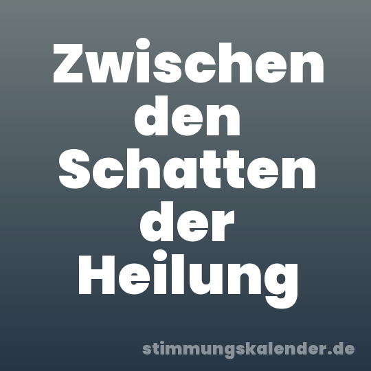 Zwischen den Schatten der Heilung