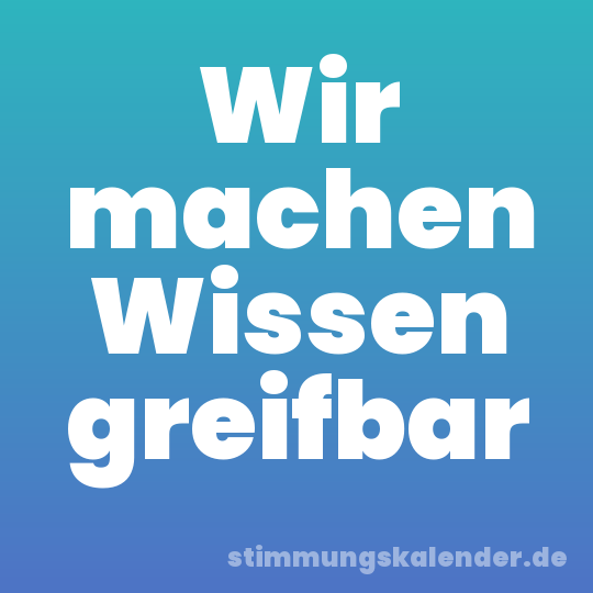 Wir machen Wissen greifbar