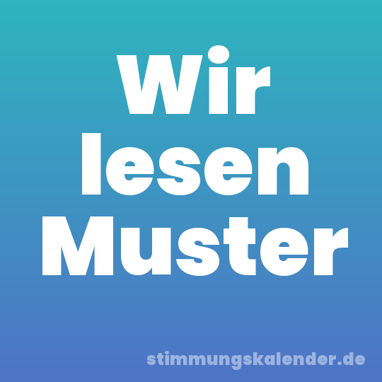 Wir lesen Muster