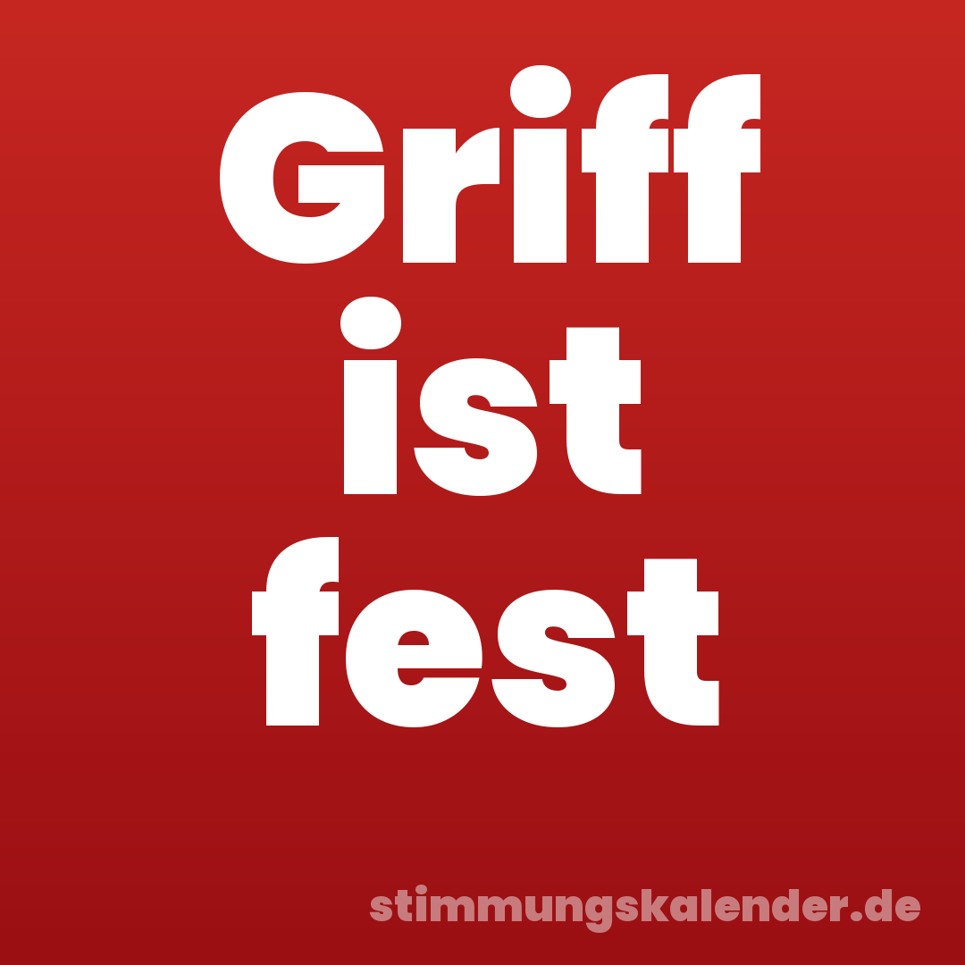 Griff ist fest