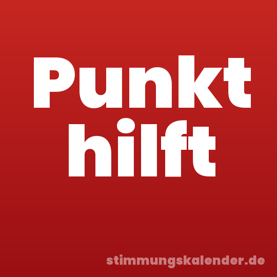 Punkt hilft
