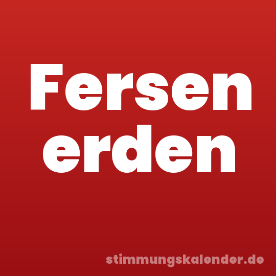 Fersen erden