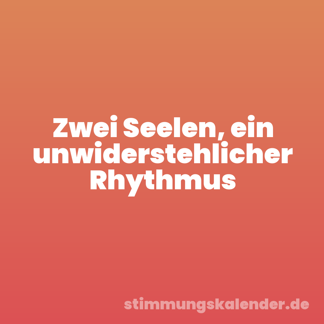 Zwei Seelen, ein unwiderstehlicher Rhythmus