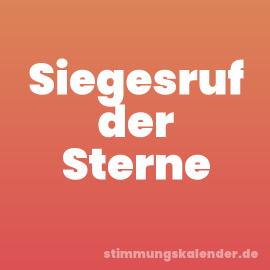 Siegesruf der Sterne