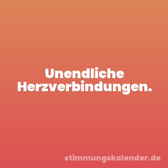 Unendliche Herzverbindungen.