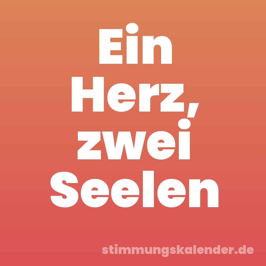 Ein Herz, zwei Seelen