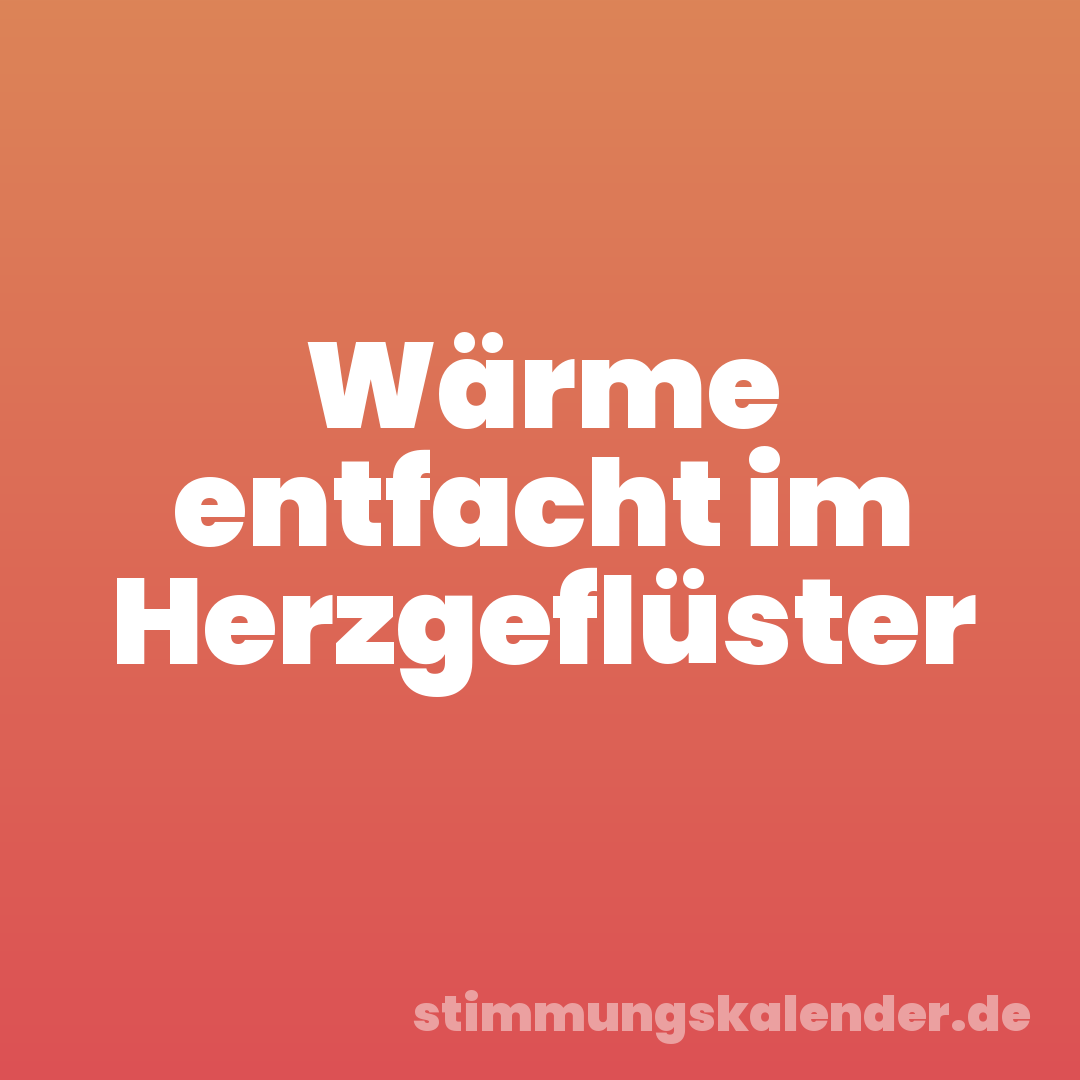 Wärme entfacht im Herzgeflüster