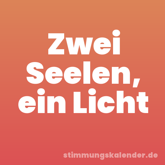 Zwei Seelen, ein Licht