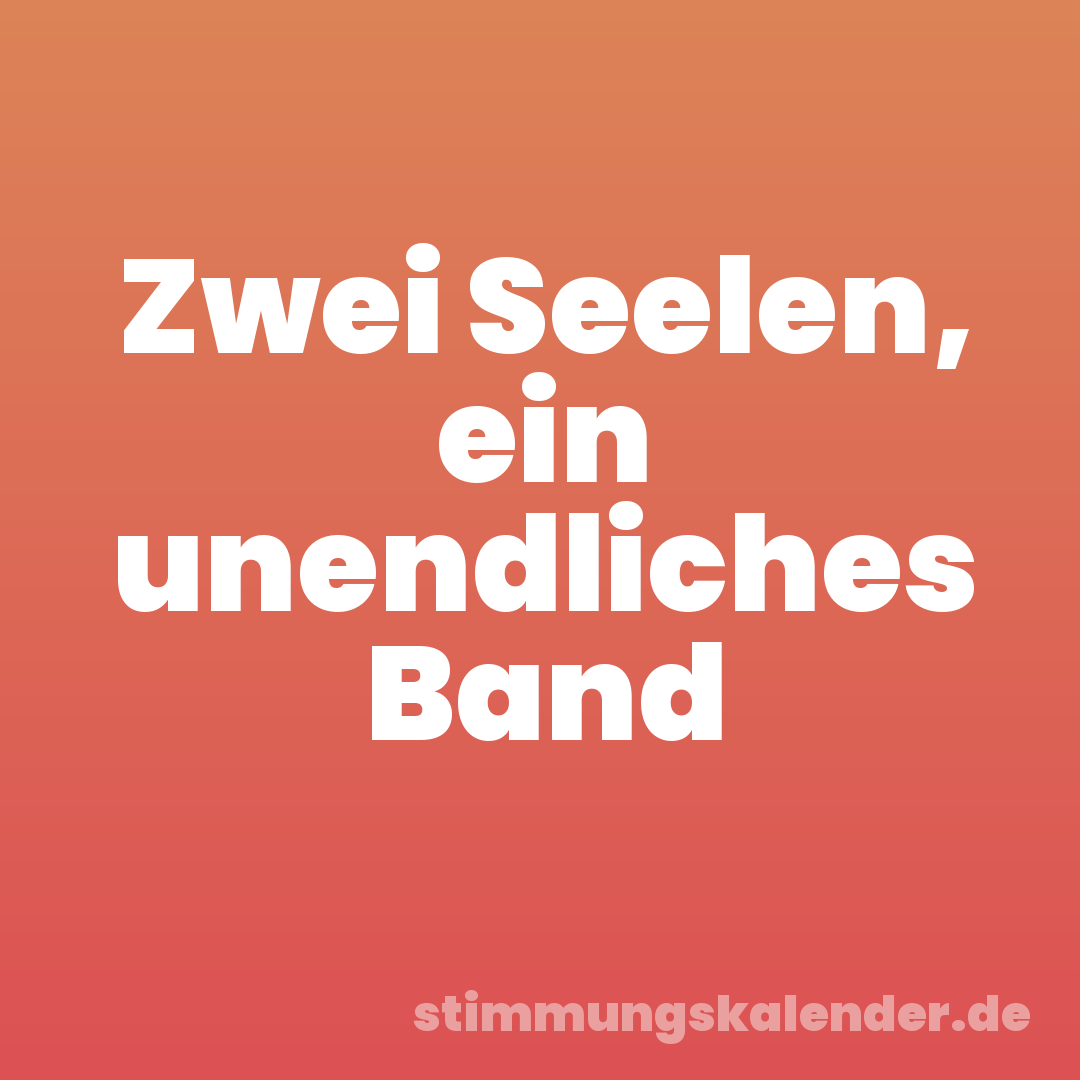 Zwei Seelen, ein unendliches Band