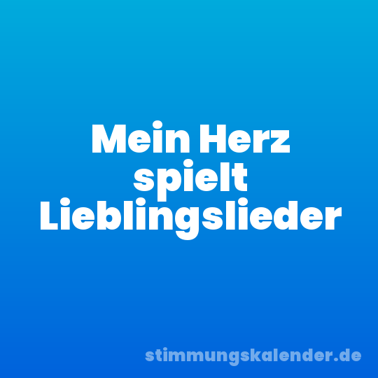 Mein Herz spielt Lieblingslieder