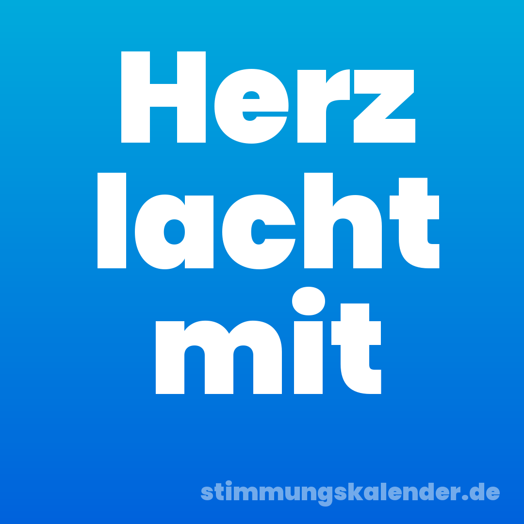 Herz lacht mit