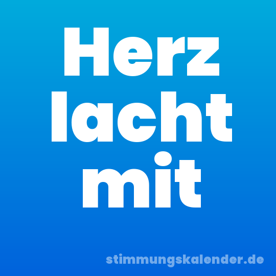 Herz lacht mit